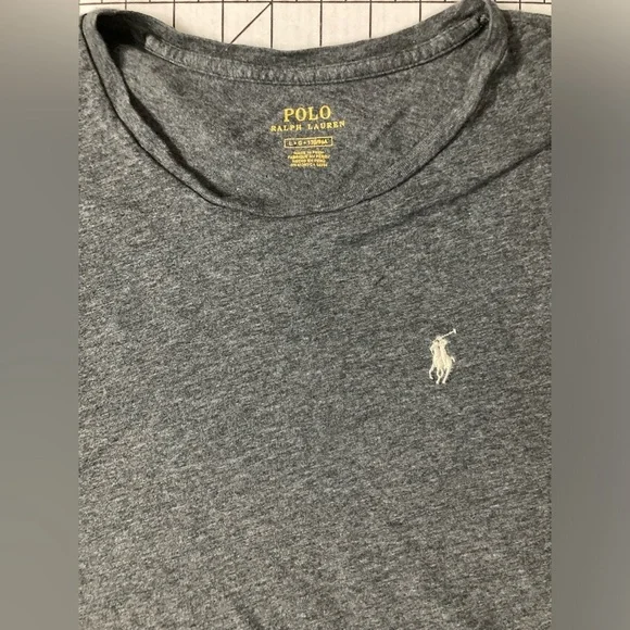 (2) Polo Ralph Lauren Women’s Large Grey Tees - Picture 8 of 10